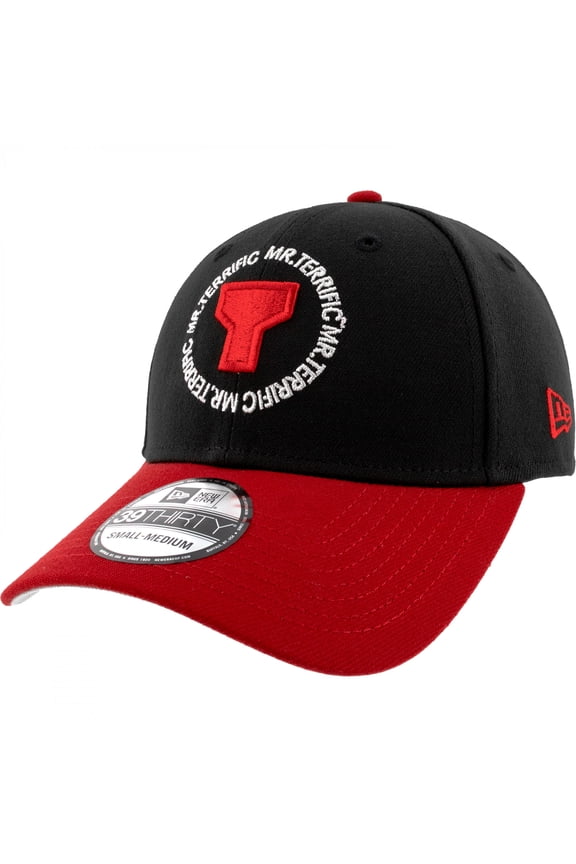 Mr. Terrific Logo New Era 39Thirty Fitted Hat-Large/XLarge