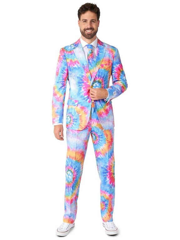 Men's Suits Mr. Tie Dye - US 42 Multicolor