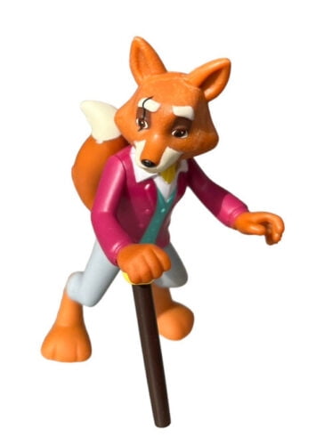 Mr Todd Tod 3” Pvc Cake Topper Figurine Figure Rare Easter Peter Rabbit ...