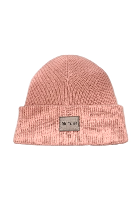 Toques,Beanie for Men and Women Unisex Knit Winter Beanies Hats, Pink