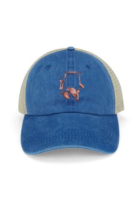 Mr. Whatsit Dark Blue Baseball Cap for Men Women, Adjustable Snapback Hats Trucker Hat