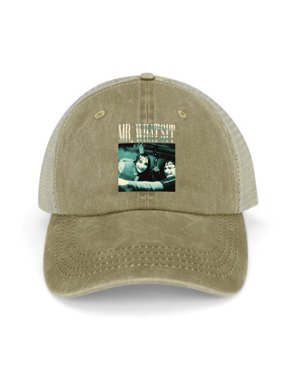 Mr. Whatsit Khaki Baseball Cap for Men Women, Adjustable Snapback Hats Trucker Hat