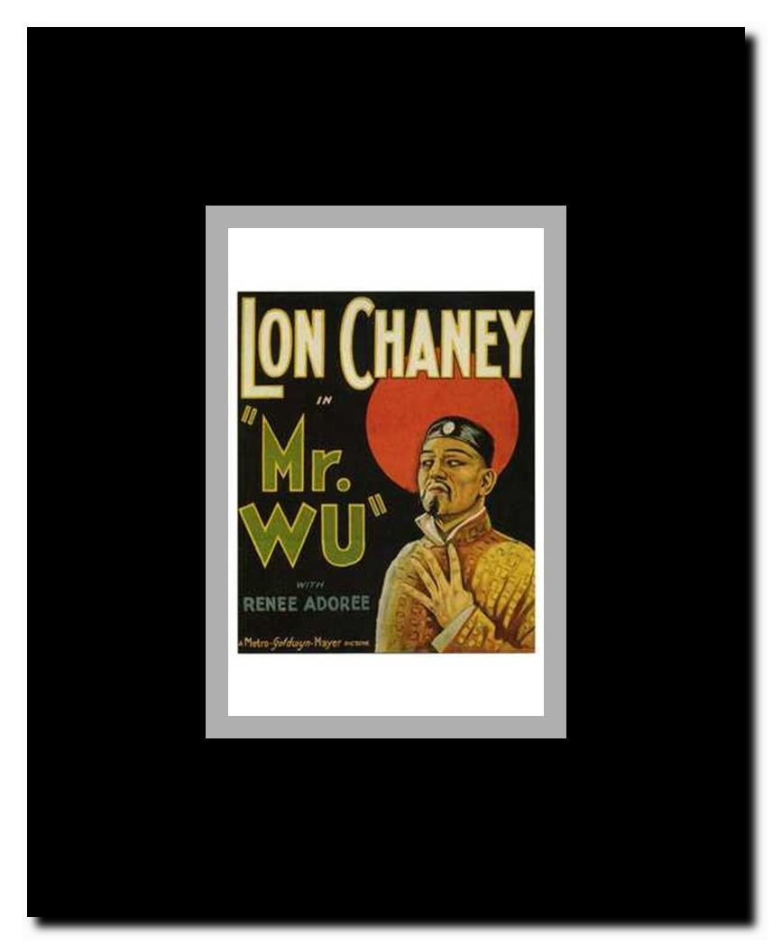 Mr Wu Framed Movie Poster