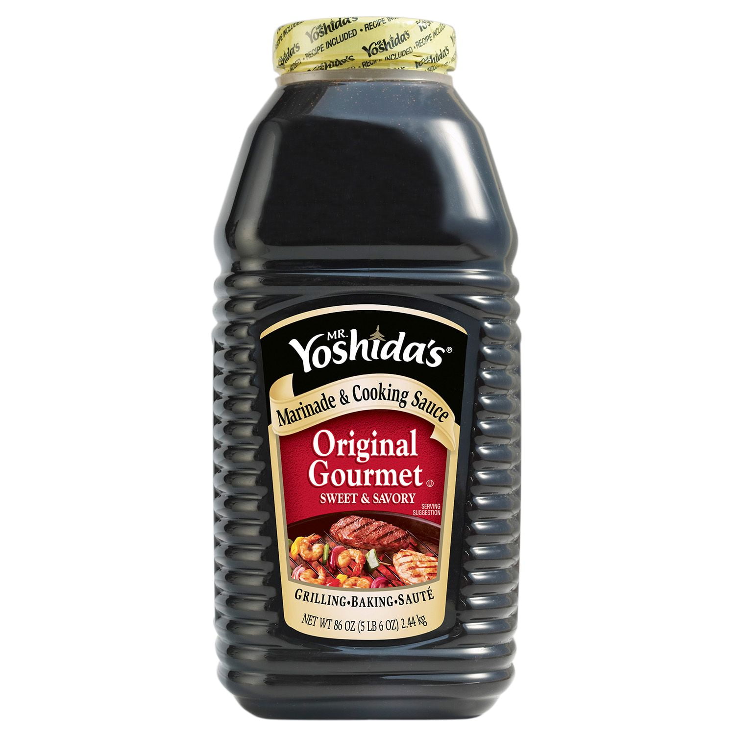 Yoshida's Marinade, Sweet and Savory Asian Sauce, 86 oz, Versatile