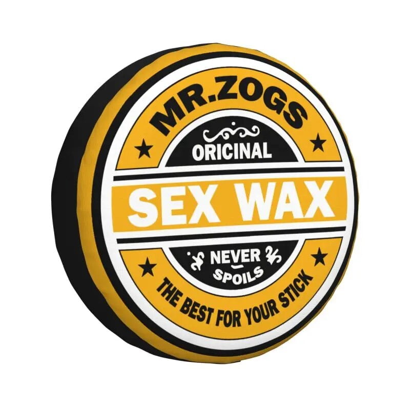 Mr Zogs Surfing Sex Wax Spare Tire Cover For Suzuki Mitsubish Suv Rv 4wd Car Wheel Protectors 2103