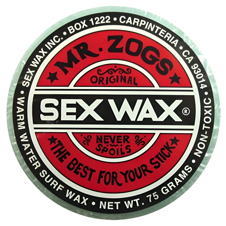 Mr Zogs original SEX WAX WARM Aqua - Pineapple Scented Surfboard