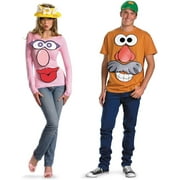 Mr and Mrs Potato Head Adult Halloween Costume - One Size