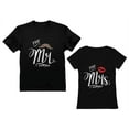 thumbnail image 1 of Mr and Mrs Shirts Gift for Couples Wedding Anniversary Newlywed Matching Set T-Shirts Men Medium / Women Large Black, 1 of 7