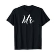 thumbnail image 1 of Mr and Mrs Shirts for Couples Honeymoon Mr T-Shirt Set T-Shirt, 1 of 5