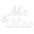 thumbnail image 1 of Mr. and Mrs. Sign for Wedding Party Decorations, Sweetheart Table Centerpiece, Photo Prop, Bridal Shower Gift, 1 of 7