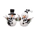 thumbnail image 1 of Mr. and Mrs. Snowman ( Sold Individually), 1 of 1
