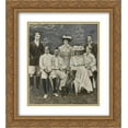 thumbnail image 1 of Mr. and Mrs. Theo Roosevelt & family 20x22 Double Matted Gold Ornate Framed Art Print, 1 of 2