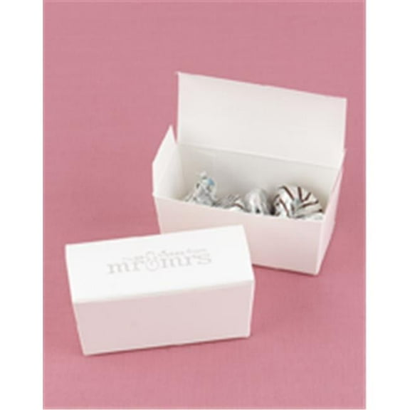 Mr and Mrs Truffle Boxes - White