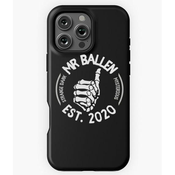 MrBallen Strange Dark Est 2020 Art N7908 Phone Case for iPhone 17 16 15 14 13 12 11 Pro Max