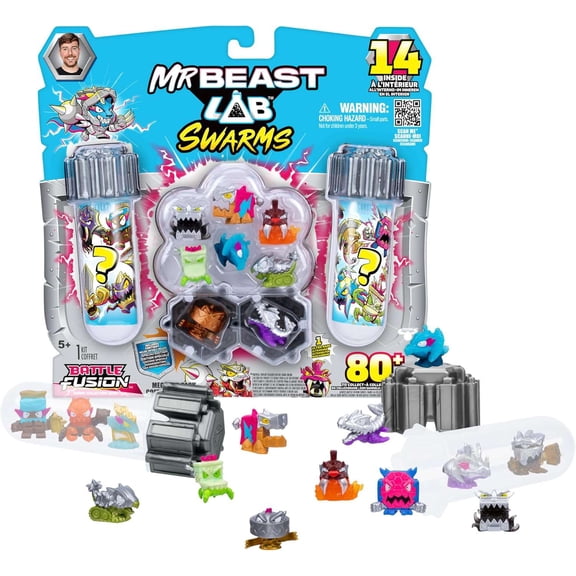 MrBeast Lab Battle Fusion Series SERPENT SPEAR Mega Lab 14-Pack