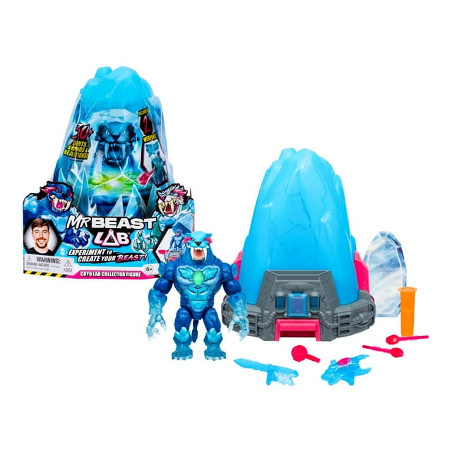 MrBeast Lab Cryo Lab Mystery Collector Figure Playset - Walmart ...