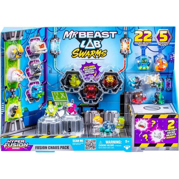MrBeast Lab Hyper Fusion Series Fusion Chaos Pack 22-Pack Playset
