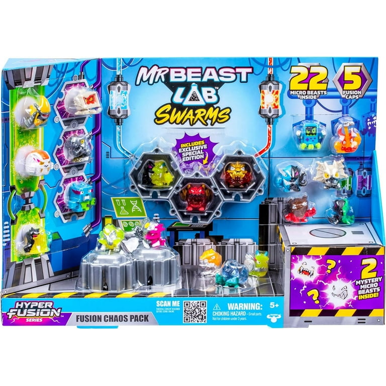 MrBeast Lab Hyper Fusion Series Fusion Chaos Pack 22-Pack Playset