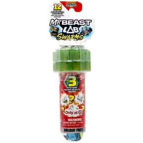 MrBeast Lab Hyper Fusion Series Holiday Pack Test Tube Mystery Pack (3 RANDOM Micro Beast Figures)