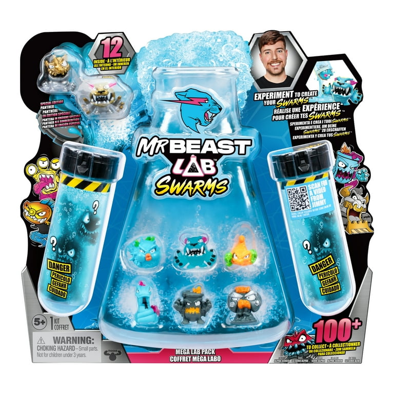 6セット ミスタービースト ラボ Mr Beast Lab Swarms 第一弾 Amazon.co.jp: MrBeast Lab Swarmsラボパック : おもちゃ