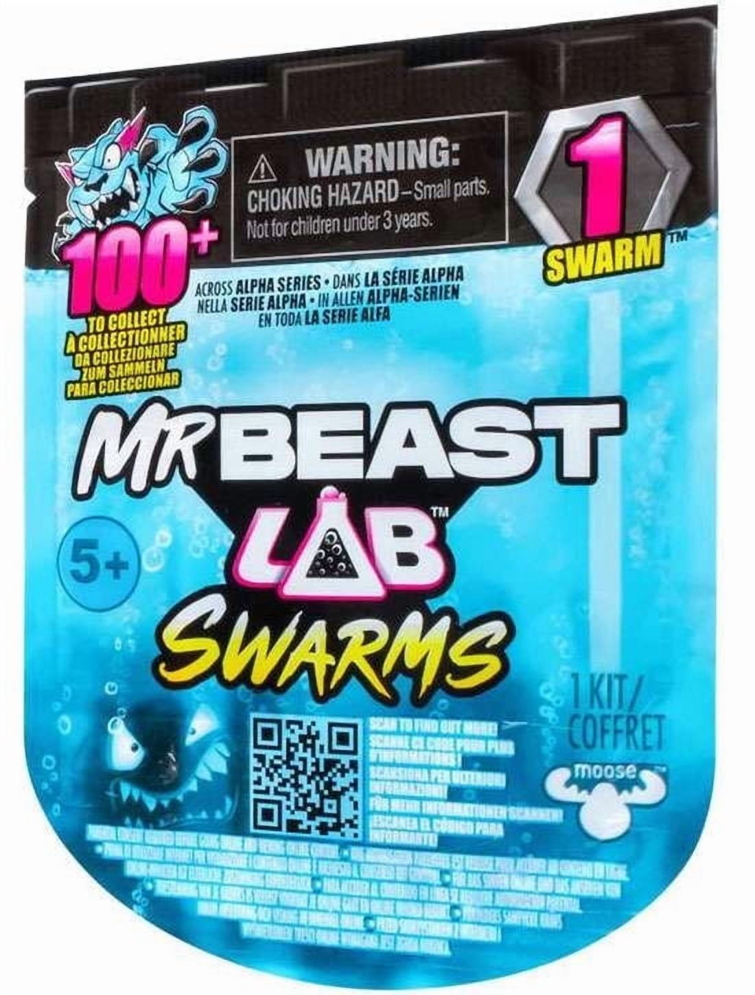 Moose MrBeast Lab Swarms Mini Figure Mystery Pack, 1 Random Micro