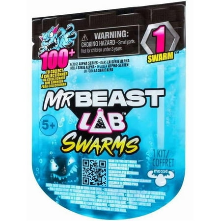 MrBeast Lab Swarms Mini Figure Mystery Single Pack (1 RANDOM Figure!)