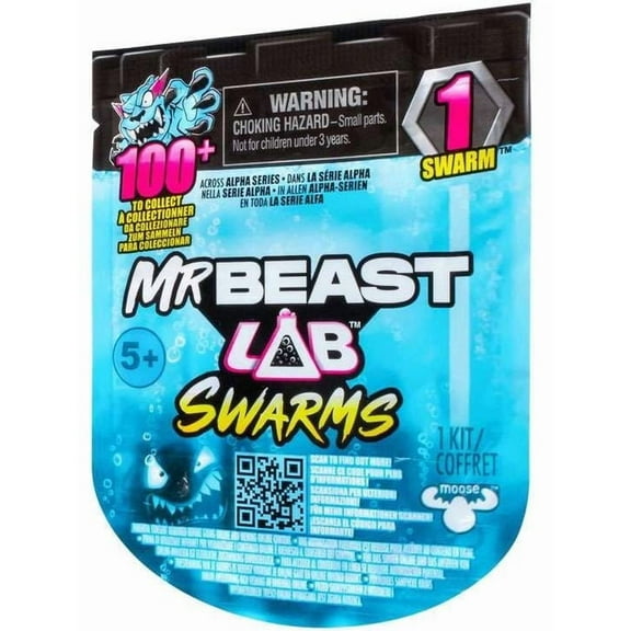 MrBeast Lab Swarms Mini Figure Mystery Single Pack (1 RANDOM Figure!)