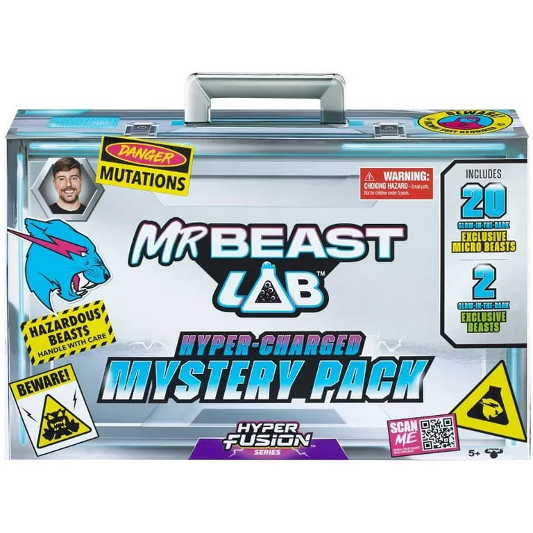 ミスタービーストLab Hyper-Charged Mystery Pack Mr. Beast Lab Swarms Mystery Pack Exclusive Mini Figures - Walmart.com