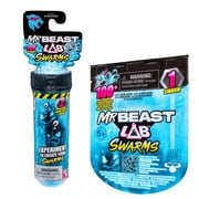 MrBeast Lab Swarms Test Tube 2 Pack, 1 inch Themed Swarms Collectible With MrBeast Lab Swarms Mystery 1 Inch Figure Single Pack, 1 Pack