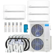 MrCool DIY 4th Gen 5-Zone 48000 BTU Air Conditioner Condenser Unit
