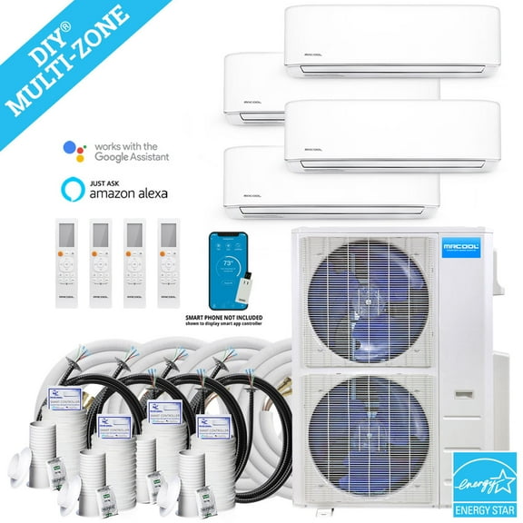 MrCool DIY 4th Gen Multi-Zone 5-Zone System