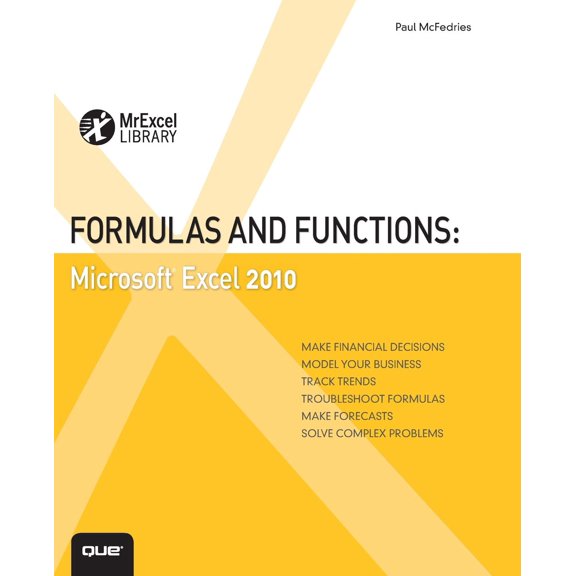 MrExcel Library: Formulas and Functions: Microsoft Excel 2010 (Paperback)