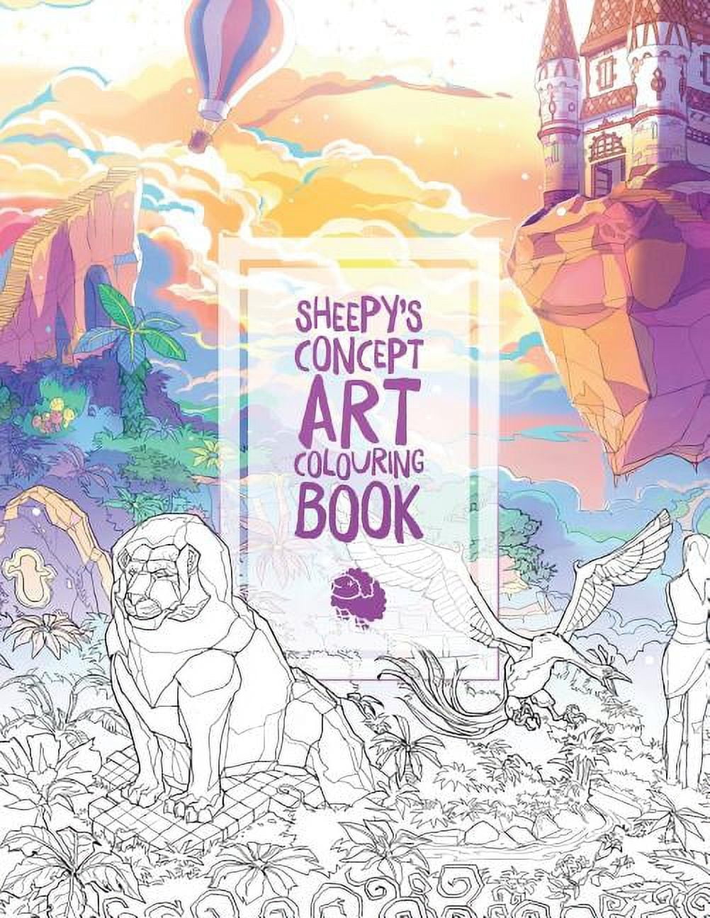 MrSuicideSheep's Concept Art Colouring Book (Paperback) - Walmart.com