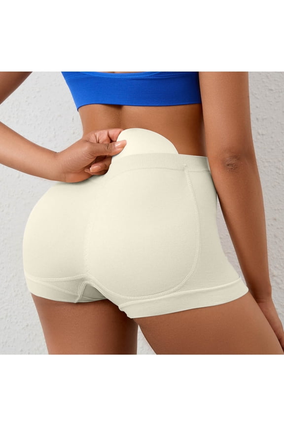 Padded Underwear for Women Butt Lifter Panties Booty Pads Butt Enhancer Boyshorts Shapewear Briefs