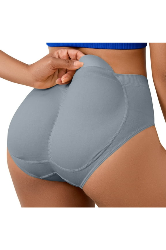 Padded Underwear for Women Butt Lifter Panties Booty Pads Butt Enhancer Boyshorts Shapewear Briefs