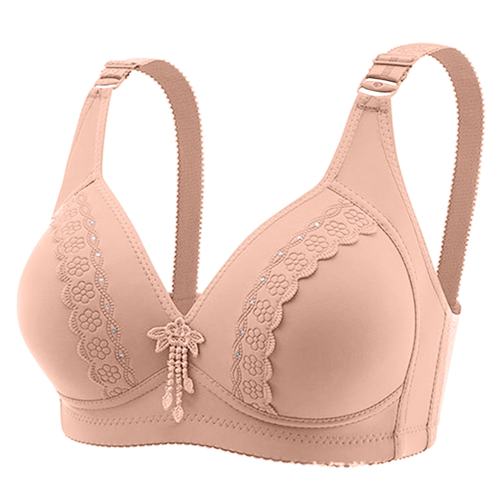 Deal of The Day Clearance Bralettes Sexy Bras for Women Wireless Push up  Bras for Women Cotton Bras for Women no Underwire Prime Shopping Online  Beige M at  Women's Clothing store
