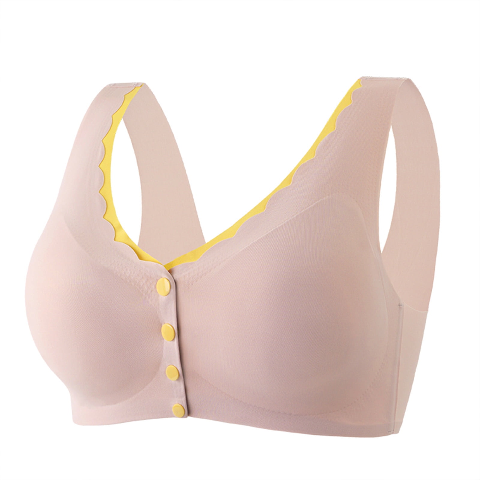 Mrat Clearance Bras for Women Clearance Casual Front Button
