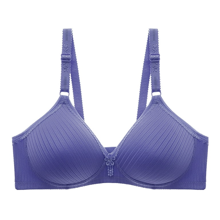 Mrat Clearance Bras for Women No Underwire High Impact Sports Large Bust  Bras Large Breasts No Underwire Full Support Push up Strapless Bras Swim