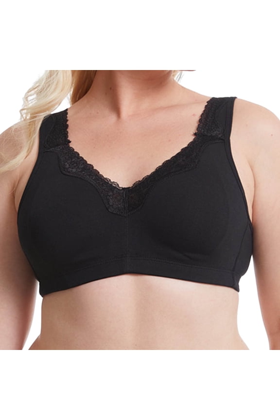 Mrat Bras for Women Racerback Sports Sports Plus Size Long Line Bras Front Close High Support Sports Ladies Bras Push up Bras for Women No Underwire Black 100C