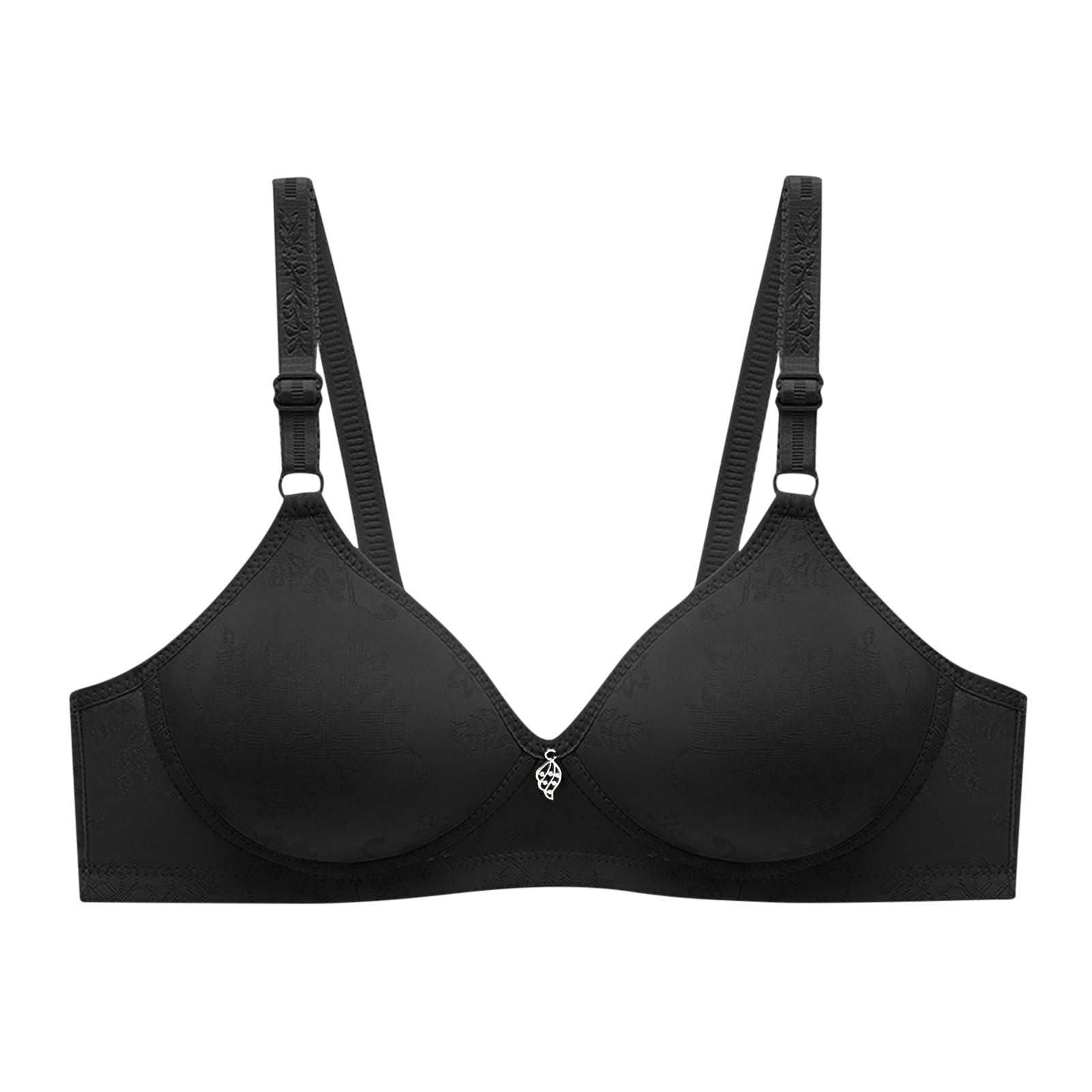 Mrat Clearance Front Closure Bras for Women Back Support Push up Strapless  Front Clasp Bras Plus Size Bandeau Unlined with Underwire Bras Plus Size  Half Strapless Push up Womens Sports Bras Black