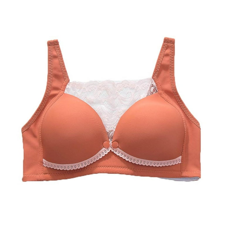 Mrat Clearance Front Closure Bras for Women Cotton Front Closure Longline  Sports Push up Bras Plus Size Sport High Support Sleep Bras No Underwire  Cotton No Underwire Womens Sports Bras Red XL 