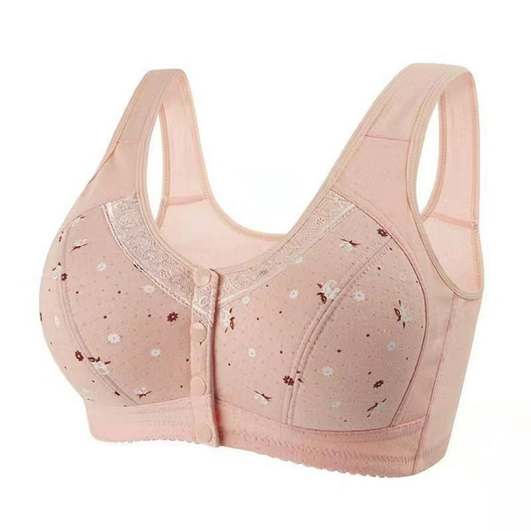 Mrat Clearance Front Closure Bras for Women Lace-U-Back Lifting Bra with  Support Women's Unlined Scoop Neck Bralette Front Closure Bras for Women  Lifts Supports Breast Bras 绮夎壊 4XL 