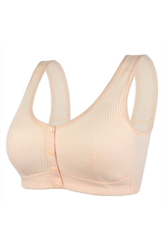 Sports Bras for Women Large Bust Plus Size Crop Wire Push Up Hollow Out Seamless Bralettes for Women Sports Bras for Women Large Bust Free Bra Lace Lingerie V-Neck Underwear Beige 52