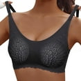 thumbnail image 1 of Mrat Clearance Strapess Bras for Women Bra No Underwire Underwears Cute Sports Bralettes for Women Strapless Bras for Women Sports Base Underwears White M, 1 of 4
