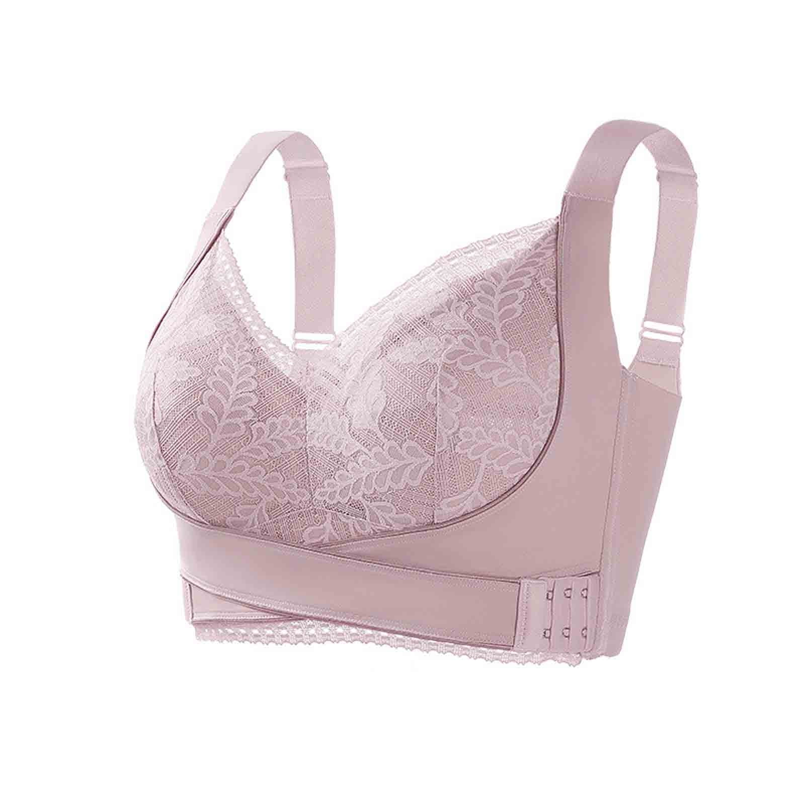Mrat Clearance Brasieres Mujer Busto Clearance Large Chest Slim Appearance  Tomaline Care and Maintenance Bra Thin Large Collar Adjustment Bra Women's