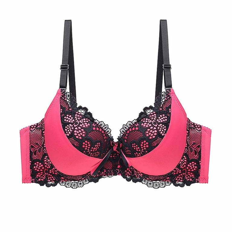 Mrat Clearance Women's Front Close Bras for Older Women Lace with