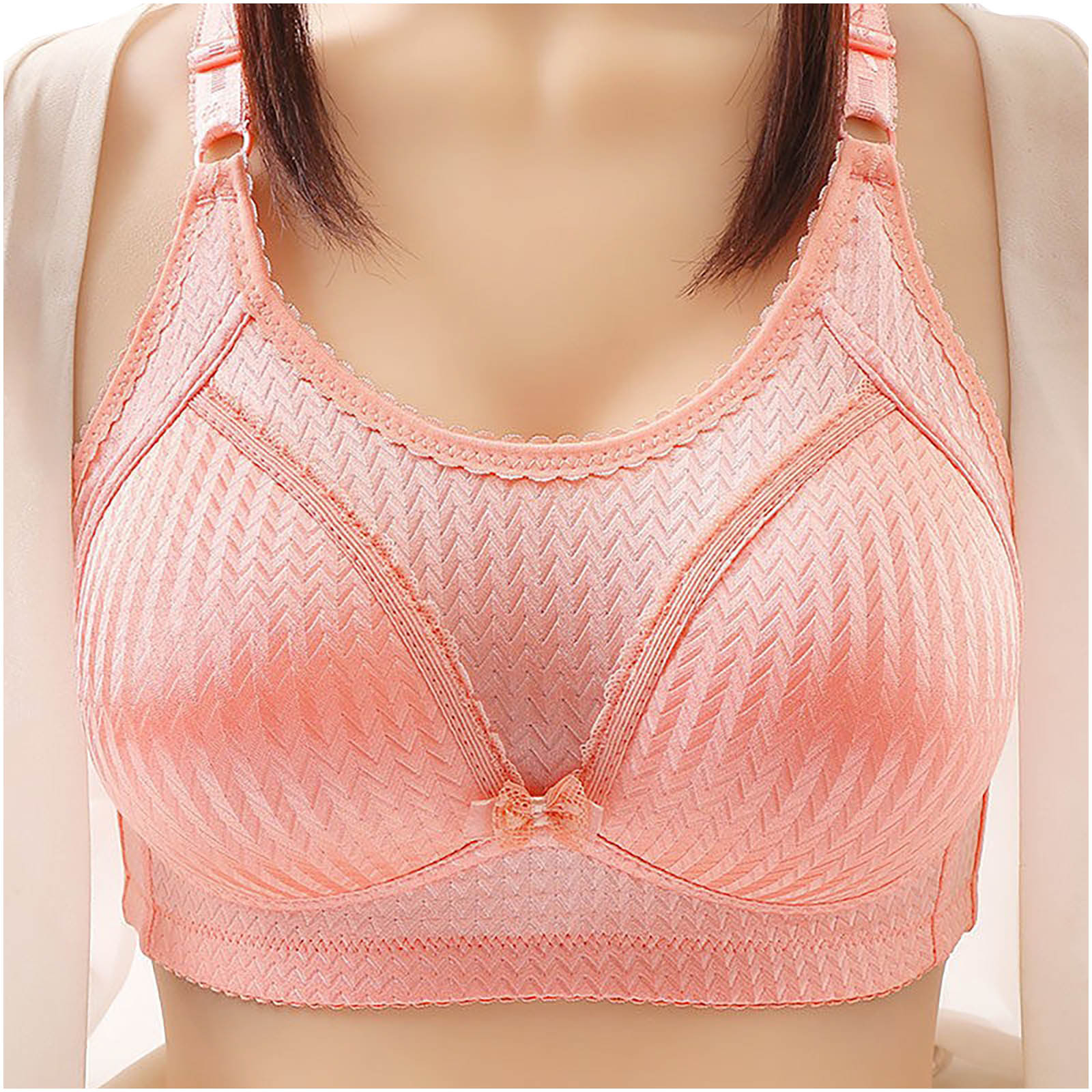Mrat Cotton Bras for Women Clearance Sports Bras Women Plus Size Bra Style M760 Women's Plus