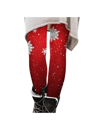 yoeyez Winter Leggings for Women Fleece Lined Fluffy Sherpa Pocket Wool  Pants Tummy Control Yoga Trousers 