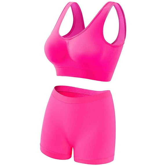 Mrat Front Closure Bras for Women Plus Size Clearance Sports Bras Women Padded Push-Up Bra Style M-512 Regular Size T-Shirt Bra Female V-Neck Hook and Eye Bra Closure Lace Bra Hot Pink M