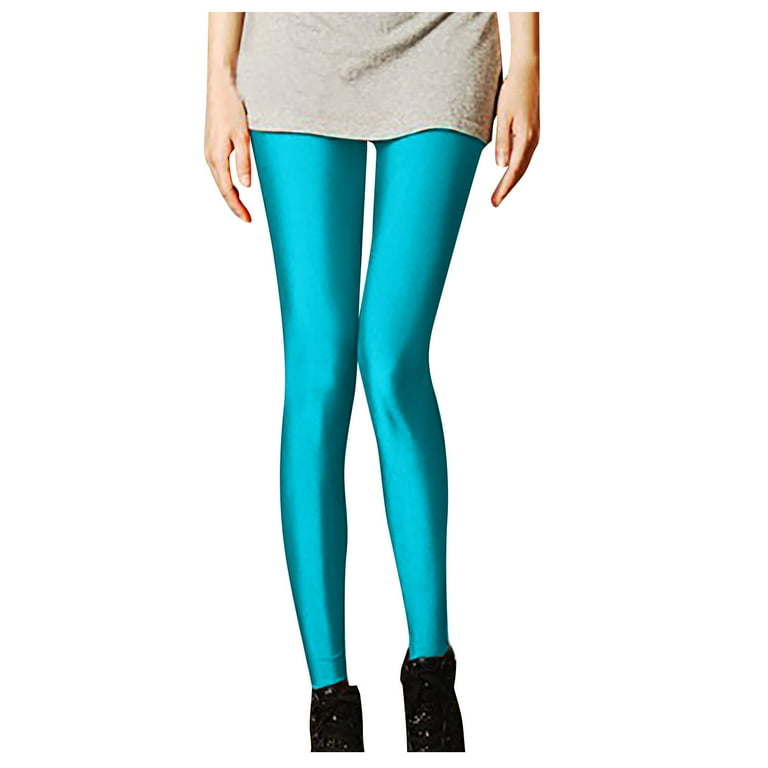 Ladies shop turquoise leggings